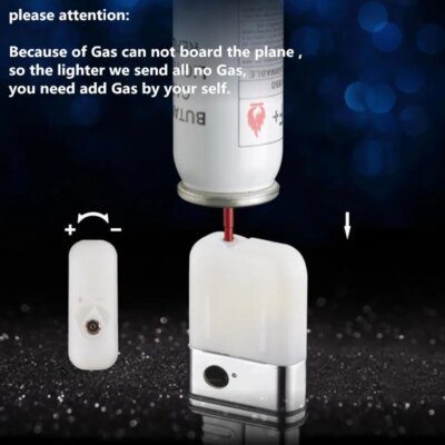 Briquet à gaz butane à flamme bleue foncée portable, lanière étanche pour pataugeoire de camping en plein air, accessoires pour fumeurs de cigares, gadgets, 2 feux
