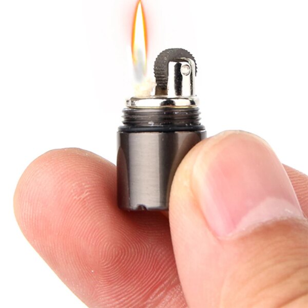 Mini briquet à kérosène rétro porte-clés, briquets diesel, clé JOLaguna, cadeaux, outil Position V, accessoires pour fumeurs