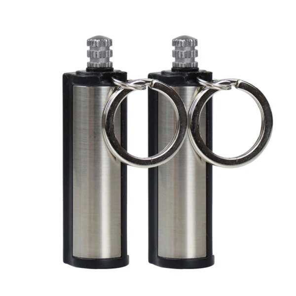 Briquet portable étanche pour l'extérieur, démarreur de feu original, anciers d'allumette, briquet de camping, outil de survie en métal