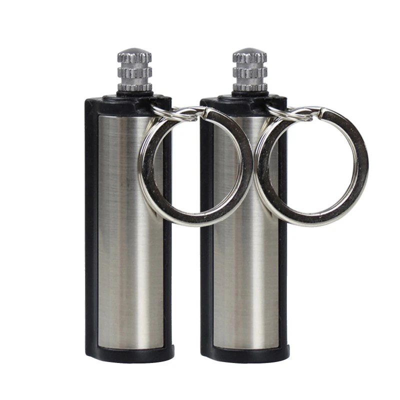 Briquet portable étanche pour l'extérieur, démarreur de feu original, anciers d'allumette, briquet de camping, outil de survie en métal – Image 5