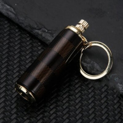 Briquet à kérosène en métal étanche pour homme, anciers démarreur de feu, portable, extérieur, camping, accessoires pour fumeurs, gadgets