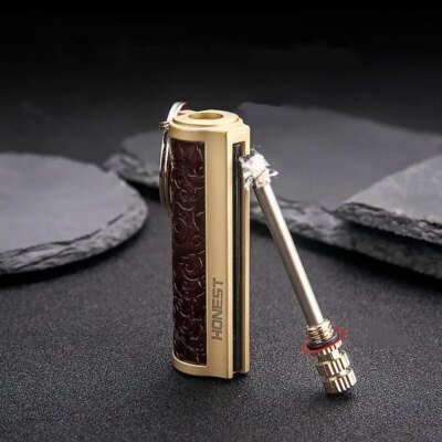 18675-c91d50.jpg Briquet à kérosène en métal pour homme, porte-clés en continu, gadget de survie en plein air étanche, coupe-vent, Laguna, camping, nouveau