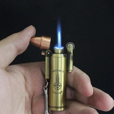 18704-a22c2f.jpg VNP-Briquet à gaz turbo en métal butane, briquet coupe-vent, accessoires pour fumeurs