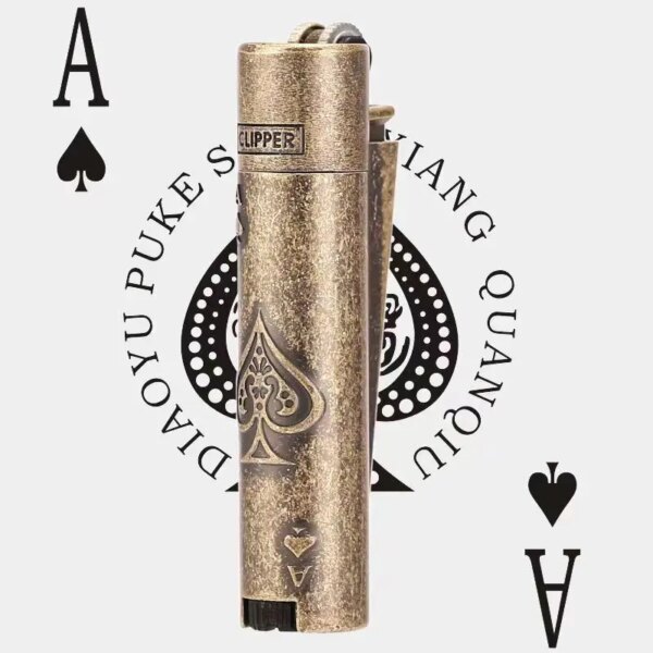 Briquet torche à jet de gaz butane sans feu en métal, briquet gonflable en silex, meule portable, cadeau pour homme, tondeuse, pique, nouveau