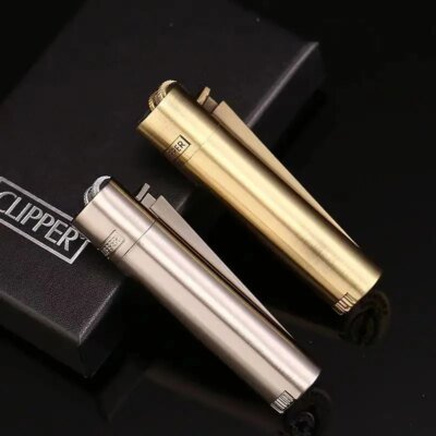 18708-eefff0.jpg Briquet torche à jet de gaz butane sans feu en métal, briquet gonflable en silex, meule portable, cadeau pour homme, tondeuse, pique, nouveau
