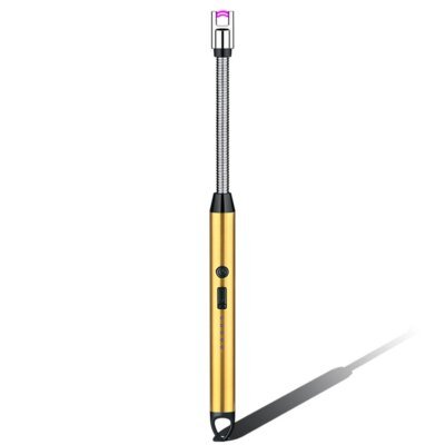 Briquet Plasma Électrique USB Coupe-Vent pour Cuisine, Longue Bougie, BBQ, Cuisinière à Gaz, Pistolet de Ville, Camping, Rechargeable, Périphérique, Sans Flamme