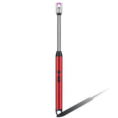 Briquet Plasma Électrique USB Coupe-Vent pour Cuisine, Longue Bougie, BBQ, Cuisinière à Gaz, Pistolet de Ville, Camping, Rechargeable, Périphérique, Sans Flamme