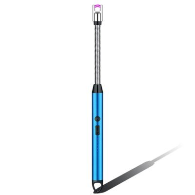 Briquet Plasma Électrique USB Coupe-Vent pour Cuisine, Longue Bougie, BBQ, Cuisinière à Gaz, Pistolet de Ville, Camping, Rechargeable, Périphérique, Sans Flamme