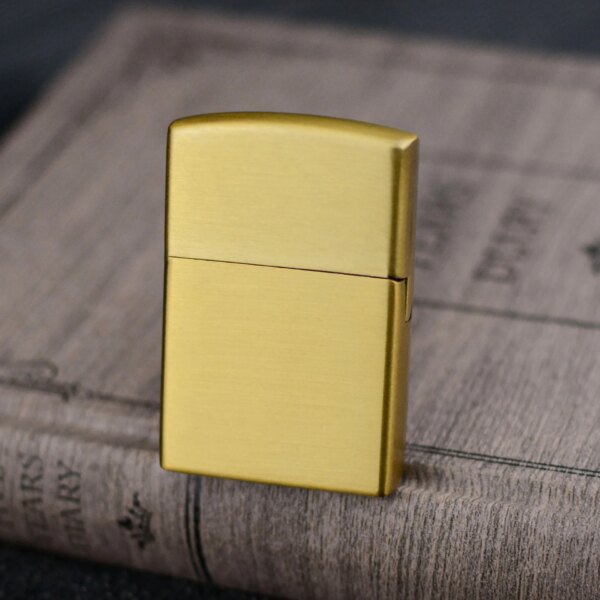 Briquet en métal gonflable de haute qualité pour hommes, briquet rétro à flamme ouverte, coupe-vent, cadeaux personnalisés Smok – Image 4