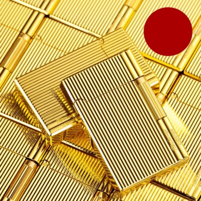 19188-0cfe76.jpg Briquet carré à rayures en métal, briquet à gaz butane, roue créative, feu ouvert, bruyant, insolite, Laguna