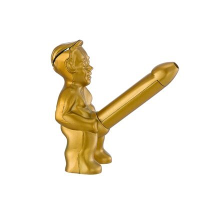 19314-a186dc.jpg Briquet à gaz butane personnalisé, briquet en métal, modèle de petit vieil homme créatif, coupe-vent, remplissage répétable, cadeau amusant