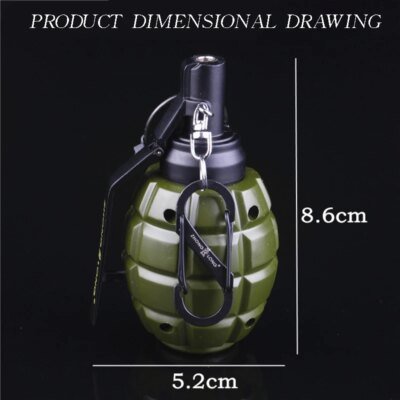 19352-89cc38.jpg Grande grenade PKA soviétique en métal, accessoire de simulation militaire, briquet coupe-vent, modèle créatif et populaire, 808