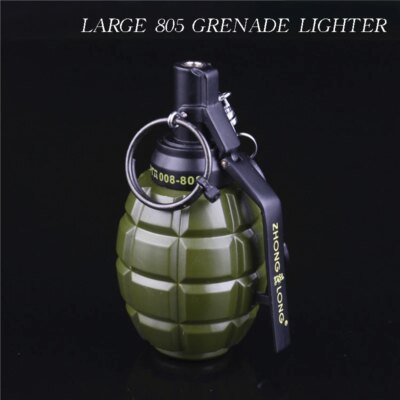 19352-97be80.jpg Grande grenade PKA soviétique en métal, accessoire de simulation militaire, briquet coupe-vent, modèle créatif et populaire, 808