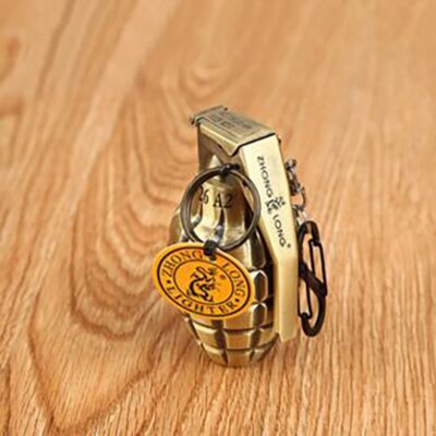 Pubgt-Briquet à collectionner personnalisé et créatif, briquet coupe-vent, même modèle de grenade, ventilateur militaire