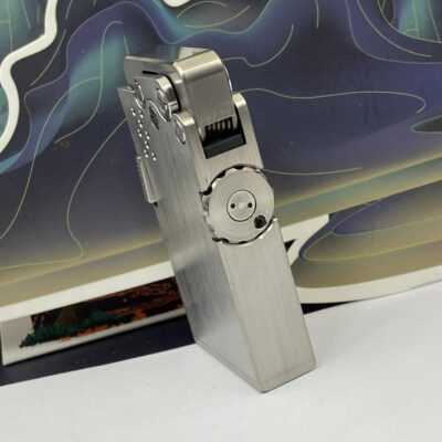 Briquet à kérosène automatique manuel en alliage de titane, langue de dragon, 1 bouton, ville, machines militaires