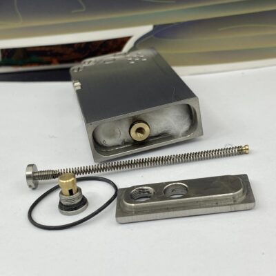 Briquet à kérosène automatique manuel en alliage de titane, langue de dragon, 1 bouton, ville, machines militaires