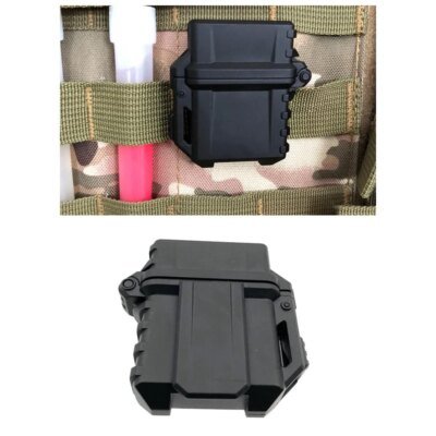 19480-26b801.jpg Dullighter-Mallette de rangement pour briquet Zippo intérieur, conteneur précieux, outil de survie de camping en plein air W1