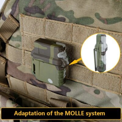 19480-3871b4.jpg Dullighter-Mallette de rangement pour briquet Zippo intérieur, conteneur précieux, outil de survie de camping en plein air W1