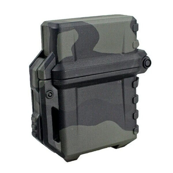 Dullighter-Mallette de rangement pour briquet Zippo intérieur, conteneur précieux, outil de survie de camping en plein air W1 – Image 3