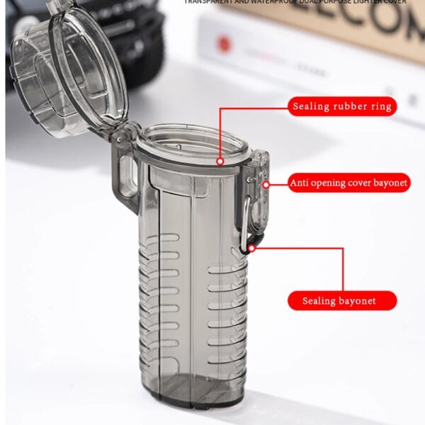 Étui briquet étanche pour briquet classique, étui à cigarettes pour briquet classique, J6 EDC, manchon de support d'allume-cigare pour briquet ordinaire