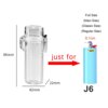 Étui briquet étanche pour briquet classique, étui à cigarettes pour briquet classique, J6 EDC, manchon de support d'allume-cigare pour briquet ordinaire