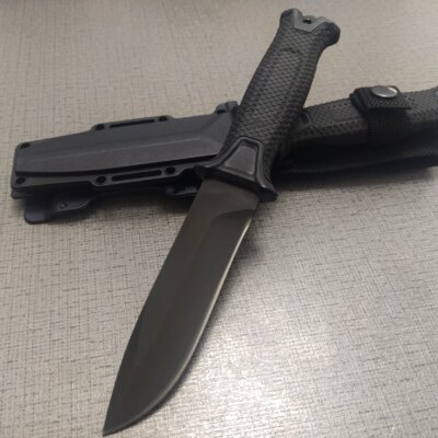 GB 1500 Partners Couteau à lame, Entraînement militaire, Camping en plein air, html Survie, DulPocket, Outil EDC, Opaque, Haute qualité