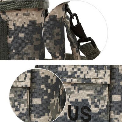 19925-e6771c.jpg Bouteille d'eau thermique en PVC de 2L, gourde de sport militaire portable, bouilloire de voyage en plein air, grande capacité, camping durable