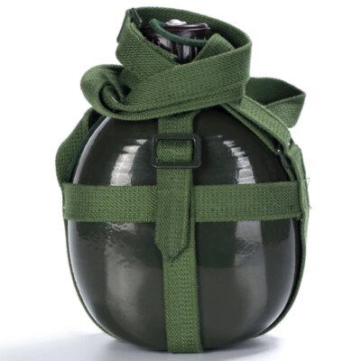 20009-ff3915.jpg Bouteille d'eau en aluminium de 1,5 l, gourde de l'armée, pour les voyages en plein air, le camping, le cyclisme, la cantine, nouveauté