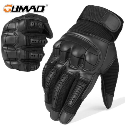 2004-4ebb0d.jpg Gants tactiques à écran tactile, militaire, Combat, Airsoft, Paintball, chasse, randonnée, cyclisme, motard, jointure dure, doigt complet pour hommes
