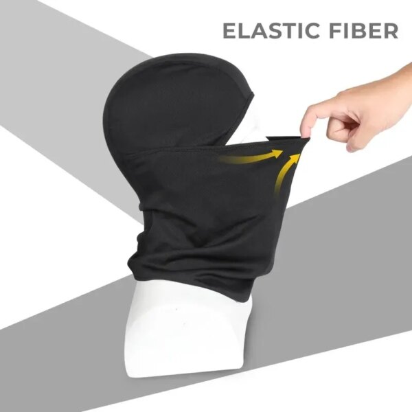 Cagoule militaire coupe-vent pour vélo, masque facial complet, chasse en plein air, randonnée, tête de l'armée, bouclier chaud, écharpe de ski, cyclisme – Image 4