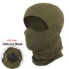 Dulmask-Cagoule d'extérieur en silicone demi-visage coupe-vent, équipement de sauna, chasse Airsoft, CS, jeu, casquette solaire