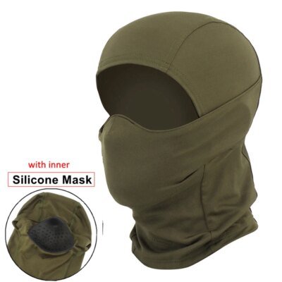 20124-9b3c3e.jpg Dulmask-Cagoule d'extérieur en silicone demi-visage coupe-vent, équipement de sauna, chasse Airsoft, CS, jeu, casquette solaire