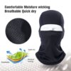 Masque tactique Airsoft, cagoule complète de Paintball, écharpe de cyclisme, de randonnée, pêche, Snowboard, Ski, chapeau pour hommes et femmes