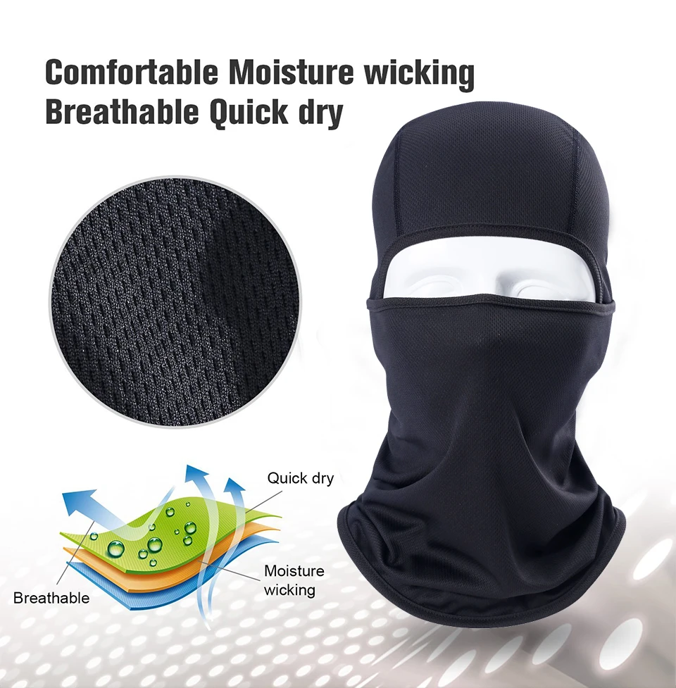 Masque tactique Airsoft, cagoule complète de Paintball, écharpe de cyclisme, de randonnée, pêche, Snowboard, Ski, chapeau pour hommes et femmes – Image 6