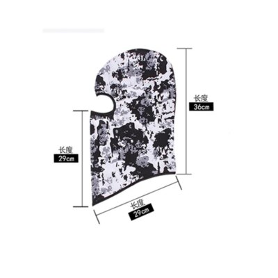 Cagoule de Camouflage pour Ski, écharpe complète pour le visage, cyclisme, bouclier facial, chauffe-tête, casquette tactique Airsoft, doublure de casque, hiver