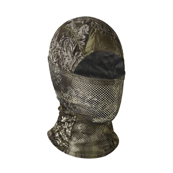 Cagoule de Camouflage tactique militaire pour hommes, masque facial complet, Protection Airsoft tactique de l'armée, écharpe de Snowboard – Image 3
