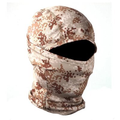 Cagoule de Camouflage tactique militaire pour hommes, masque facial complet, Protection Airsoft tactique de l'armée, écharpe de Snowboard