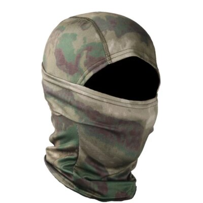 Cagoule de Camouflage tactique de l'armée, chapeau seau, écharpe de chasse, cyclisme militaire Multicam, guêtre de cou Bandana