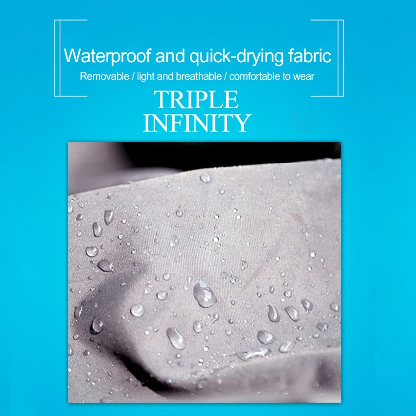 Pare-soleil multifonctionnel pour hommes, chapeaux de plein air pĂȘche randonnĂ©e homme, chapeau de soleil Ă sĂ©chage rapide dĂ©tachable respirant chapeau d'Ă©tĂ© casquette de Baseball â Image 3