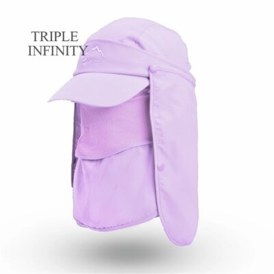 Pare-soleil multifonctionnel pour hommes, chapeaux de plein air pêche randonnée homme, chapeau de soleil à séchage rapide détachable respirant chapeau d'été casquette de Baseball