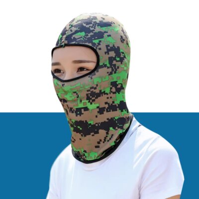 DulCamSolomon-Masque facial complet, chapeau militaire CP Wargame, chasse, vélo, cyclisme, armée, bandana Multicam, cou