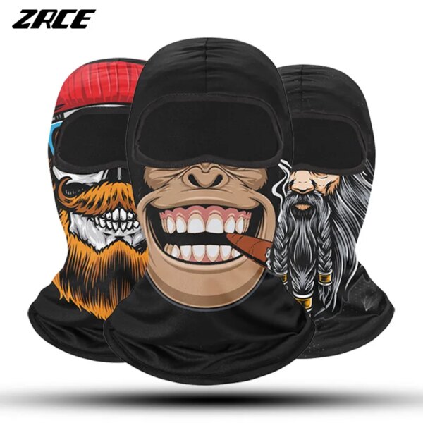 Cagoule de protection solaire de l'armée, masque facial de moto, bandana respirant, cyclisme, casquette d'hiver, masque de ski, camping, vélo, équipement de sauna