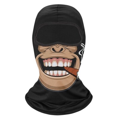 Cagoule de protection solaire de l'armée, masque facial de moto, bandana respirant, cyclisme, casquette d'hiver, masque de ski, camping, vélo, équipement de sauna