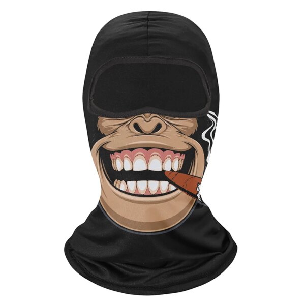 Cagoule de protection solaire de l'armée, masque facial de moto, bandana respirant, cyclisme, casquette d'hiver, masque de ski, camping, vélo, équipement de sauna – Image 6