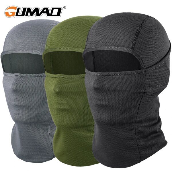 Cagoule tactique Multicam, masque facial complet, randonnée, cyclisme, Camping, chasse, militaire, Airsoft, casquette de vélo, couvre-tête d'été pour hommes et femmes