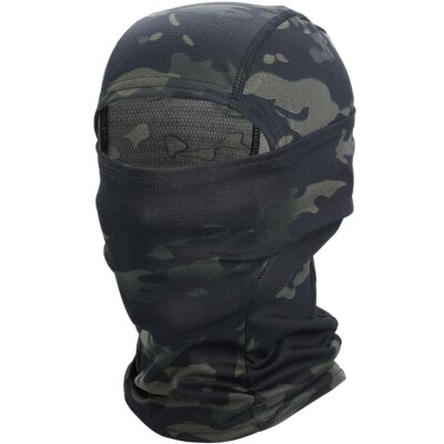 Cagoule tactique Multicam, masque facial complet, randonnée, cyclisme, Camping, chasse, militaire, Airsoft, casquette de vélo, couvre-tête d'été pour hommes et femmes