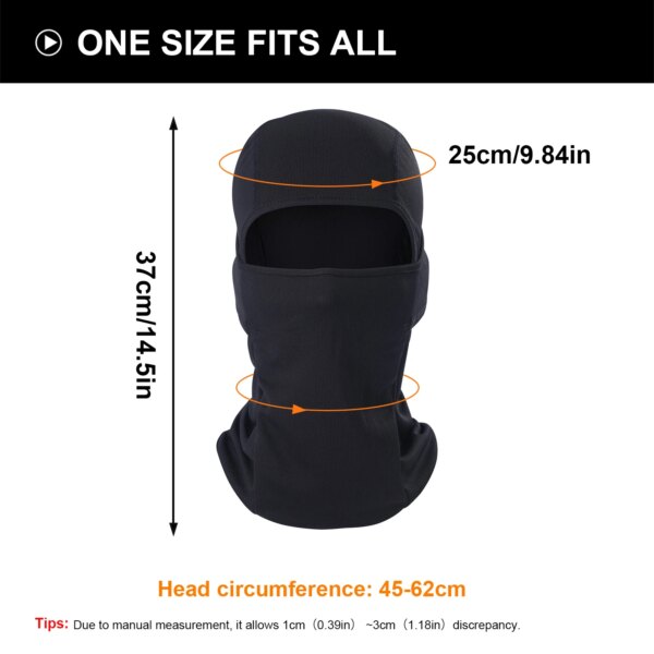 Cagoule de protection complète pour hommes et femmes, masque tactique, écharpe de tête, vélo, Ski, armée, randonnée, cyclisme, pêche, chapeau d'été – Image 6