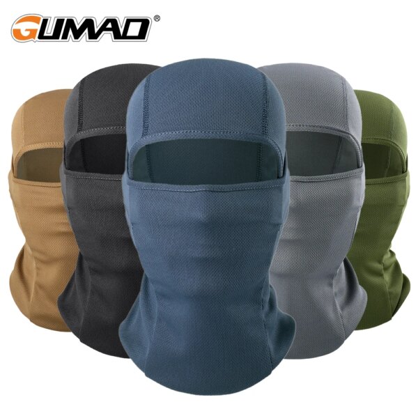 Cagoule de protection complète pour hommes et femmes, masque tactique, écharpe de tête, vélo, Ski, armée, randonnée, cyclisme, pêche, chapeau d'été