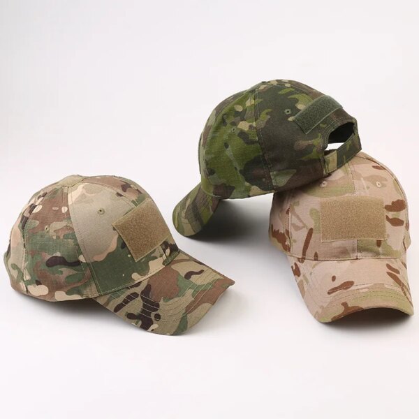 CamSolomon-Casquette de Baseball pour Homme et Femme, Style Militaire, Camouflage, Randonnée, html dans la Jungle – Image 3