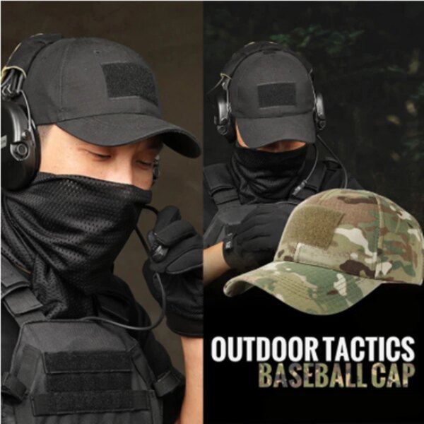 CamSolomon-Casquette de Baseball pour Homme et Femme, Style Militaire, Camouflage, Randonnée, html dans la Jungle – Image 2